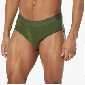 Amazon Essentials Men's Tag-Free Cotton Briefs, Pack of 5 new